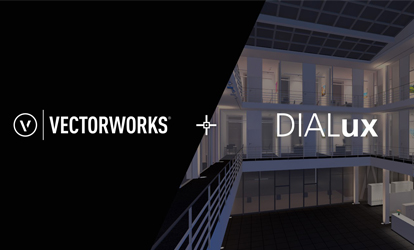 BIM Workflow between DIALux and Vectorworks: Make your lighting design even more efficient