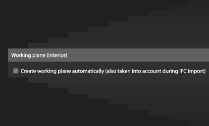 More control over working planes in DIALux evo